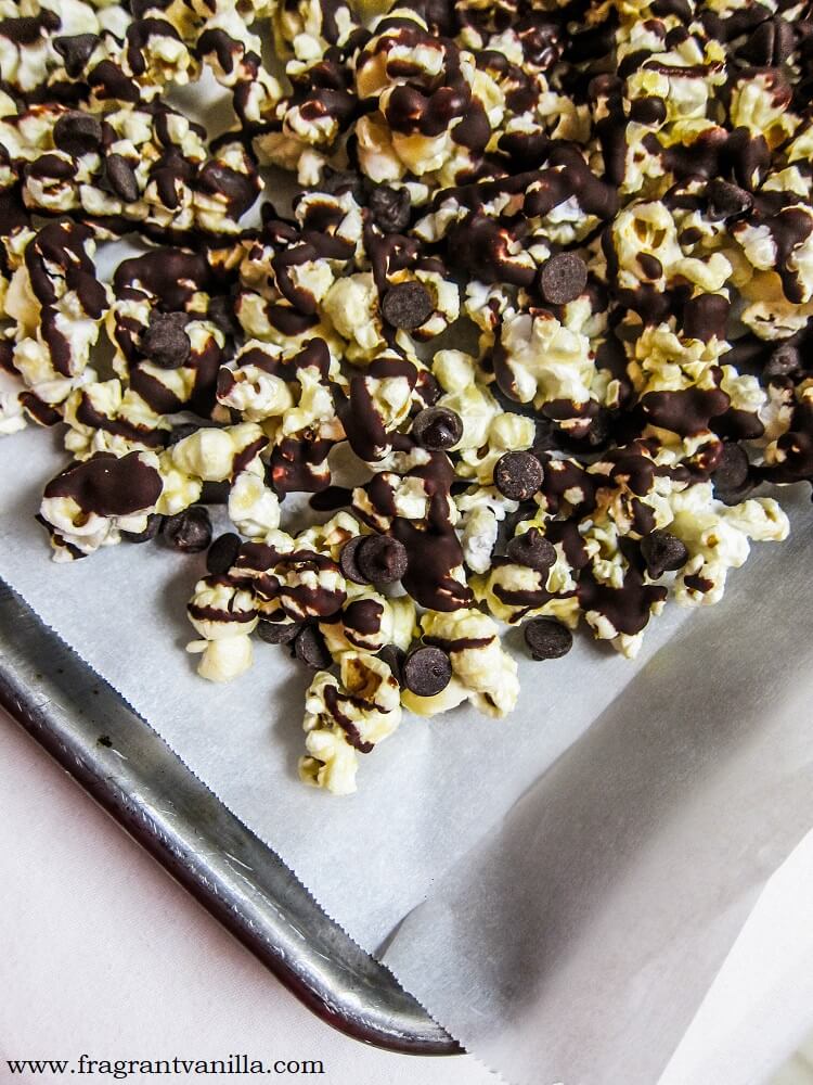 Triple Chocolate Popcorn