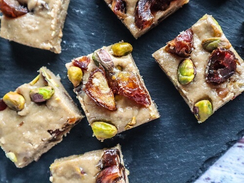 Date and Pistachio Halva