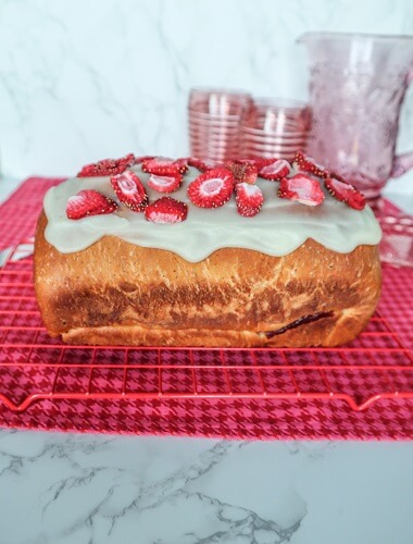 Vegan Berry Swirl Bread