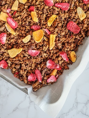 Mango Strawberry Granola