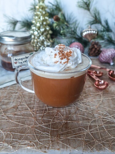 Gingerbread Oatmilk Latte