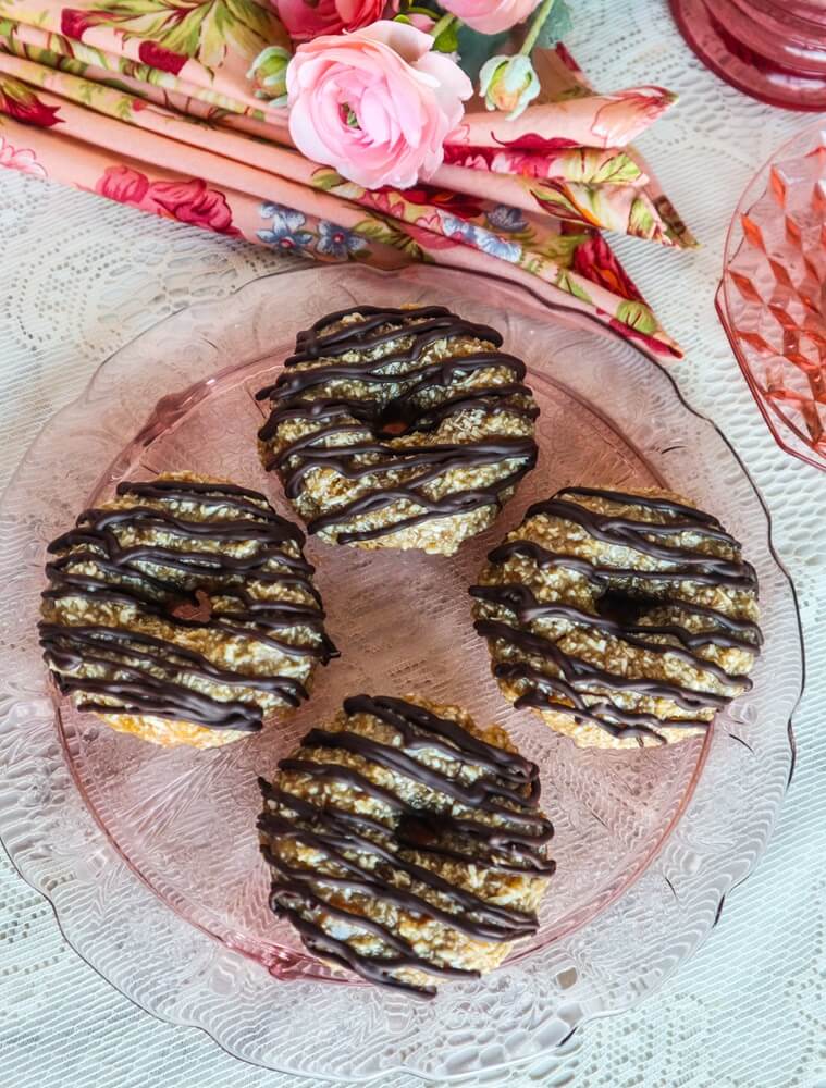 Vegan Samoa Doughnuts