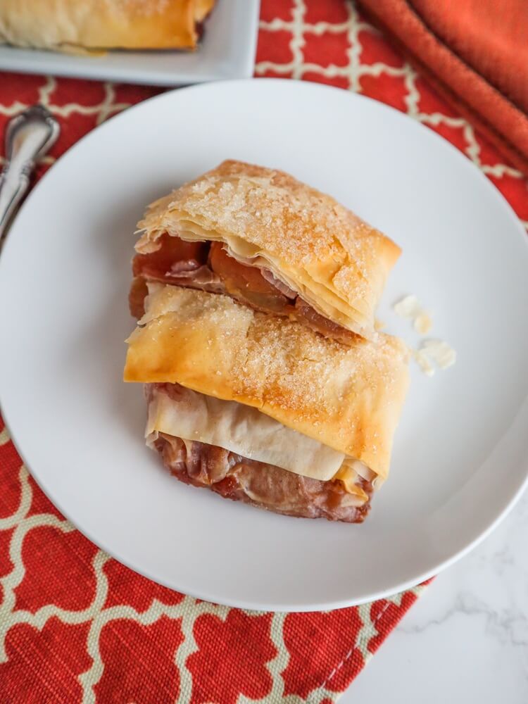 Vegan Apple Filo Hand Pies